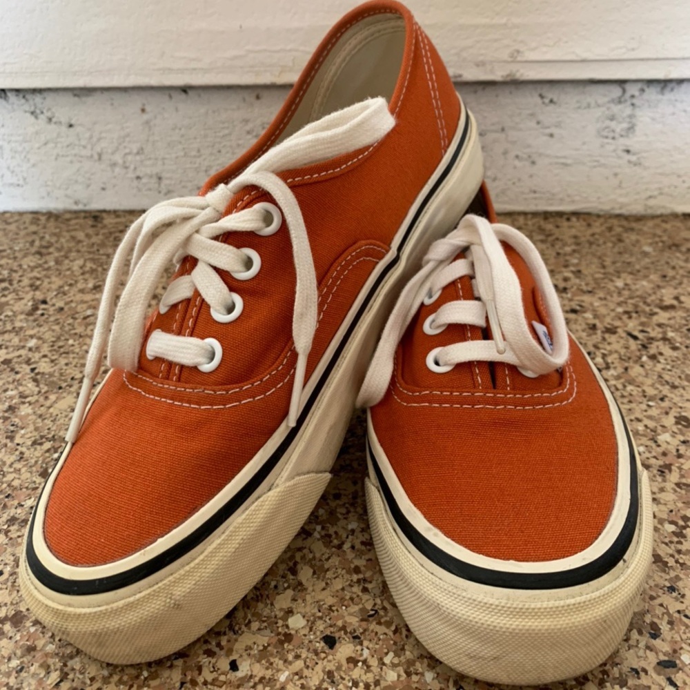 Vans authentic in orange